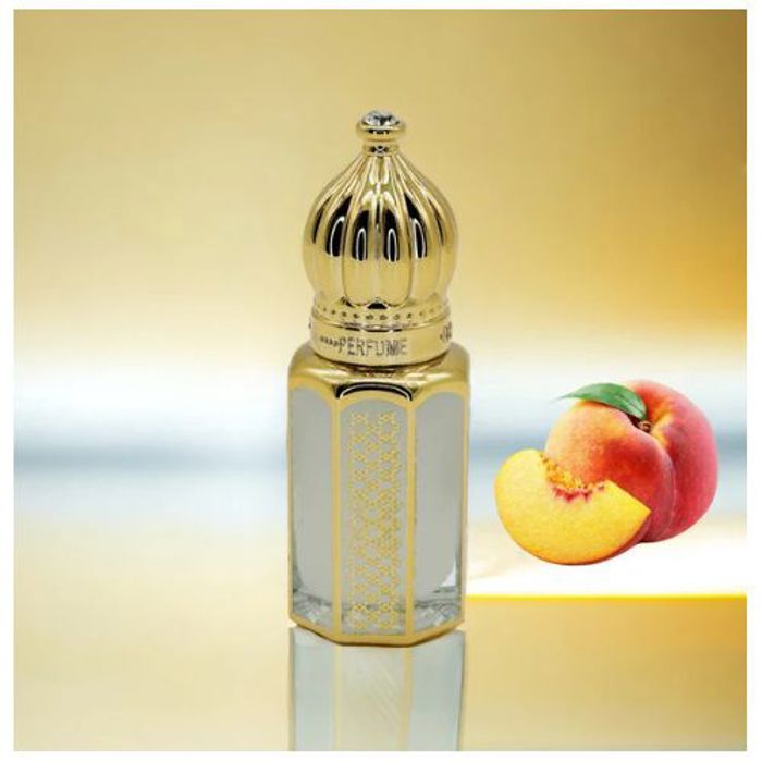 Parfum - SOLTANIA - Musc Tahara - Senteur Pêche - 6 ml - Sans alcool