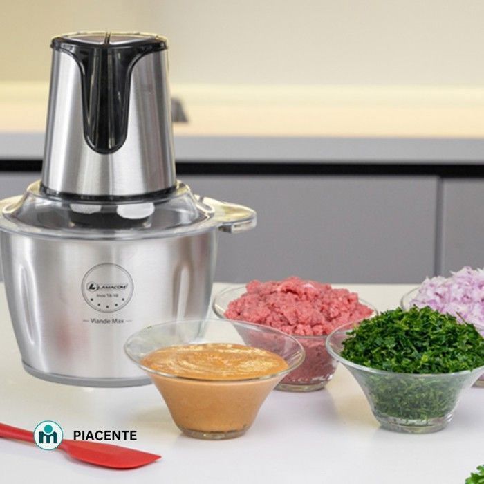 Hâchoir électrique 400W Bol Inox 2L 2 vitesses