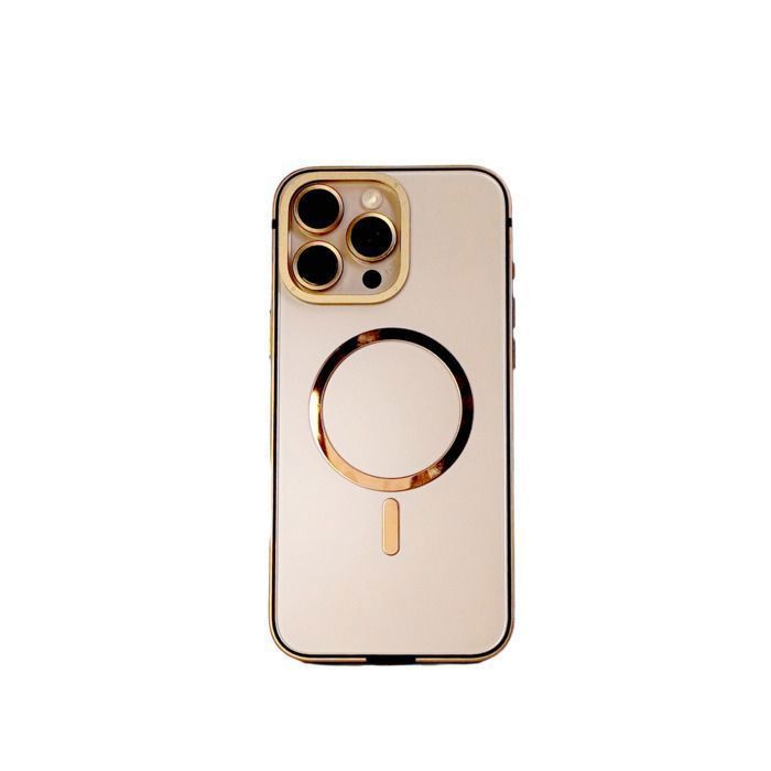 Coque GOLD pour iPhone 16 PRO MAX, alliant élégance touche et protection maximale