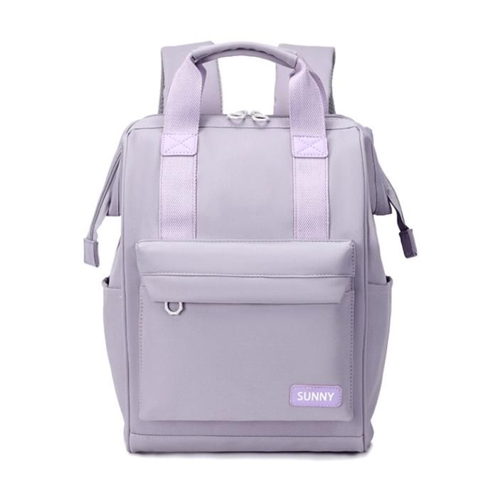 Sac à dos - GENERIC - Violet - Imperméable - Léger - Compartiments astucieux