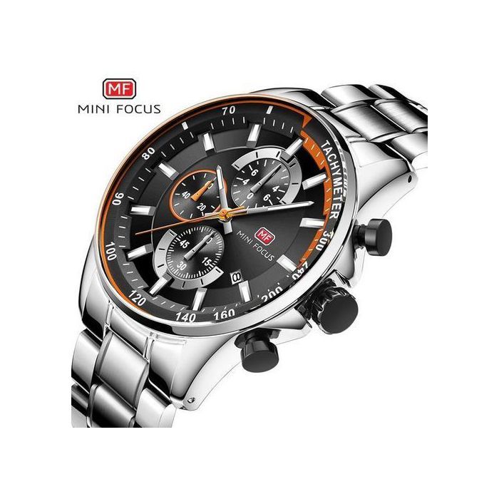 Montre - MINI FOCUS - Chronographe - Quartz - Étanchéité 3Bar - Noir