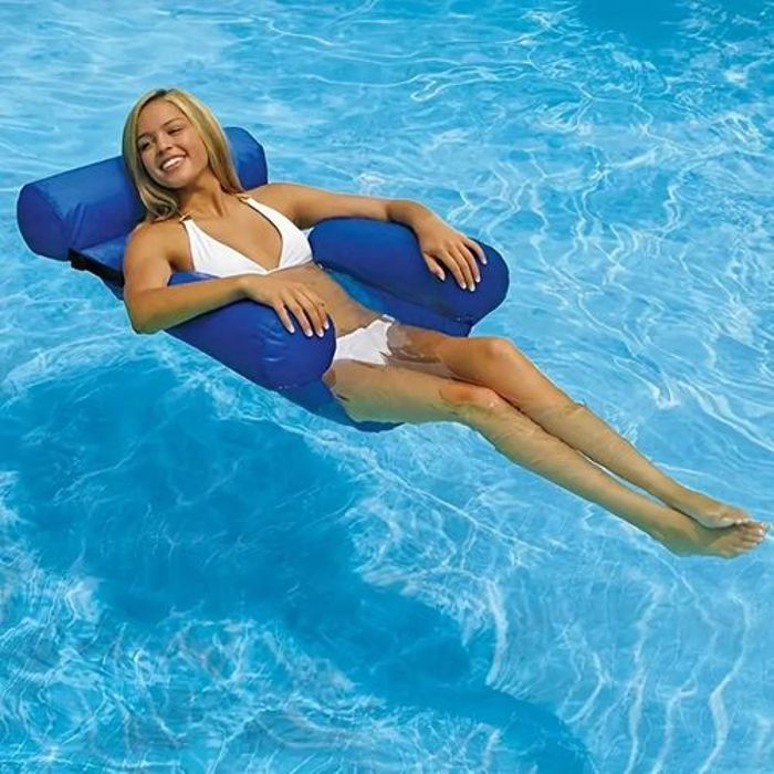 Chaise gonflable pliable - Non spécifié - Non spécifié - Nylon - Confort total - Utilisation extérieure