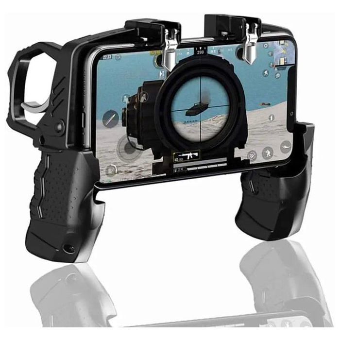 Contrôleur de jeu Mobile K21 pour PUBG, déclencheur de visée, bouton de feu L1 R1, Joystick sensible au tireur, manette de jeu