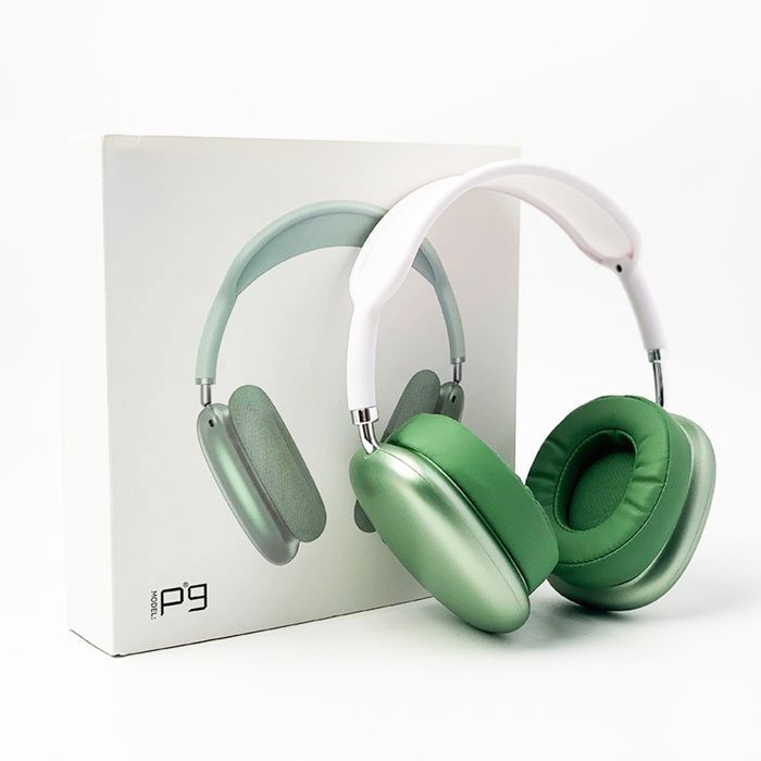 Casque Bluetooth sans fil P9 avec micro casques à suppression de bruit écouteurs de son stéréo de jeu de sport prend en charge TF