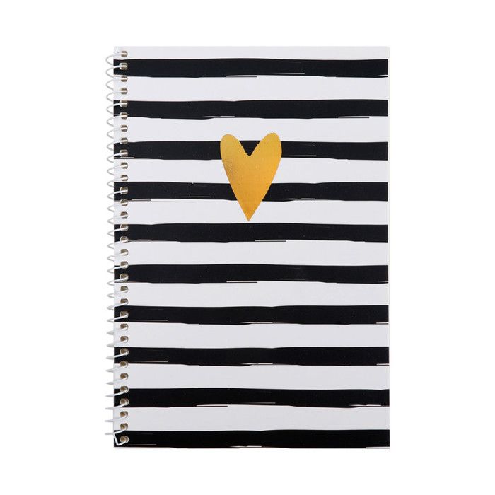 Carnet de notes à couverture rigide pour relevé de notes
