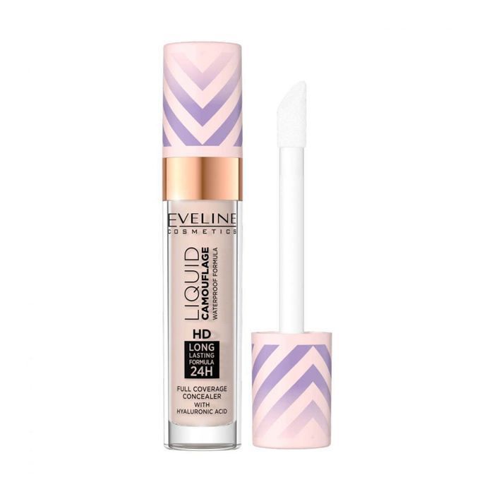 Gloss - EVELINE - Liquid Waterproof - 02 Light Vanilla - 7,5 ml - Application facile