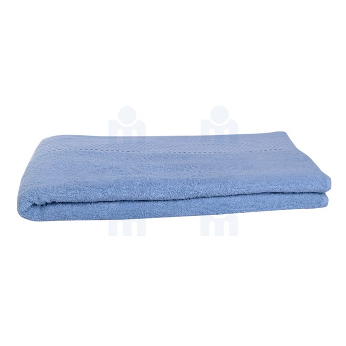 Serviette unie 400 GSM M0797 70X140cm blanche x1 pièce