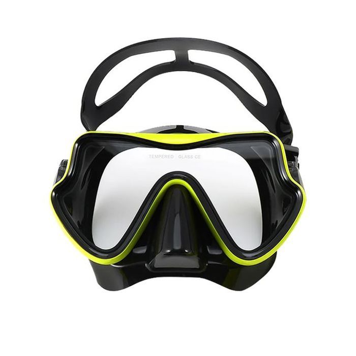 Masque de Plongée Sous-Marine en Silicone - Équipement Professionnel