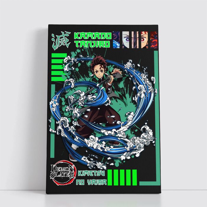 Tableau decoratif sur Toile 25x40 cm Anime attack on titan - one piece - Naruto - death note - Jujutsu Kaisen - Spy x Family 307