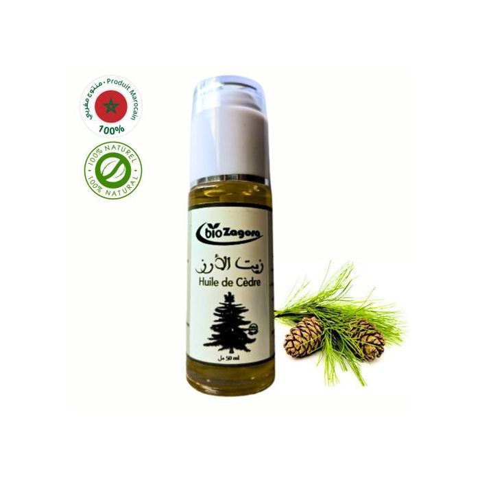 Huile Végétale de Cèdre - Naturel - 50ml - Purifiante - Tonifiante - Relaxante