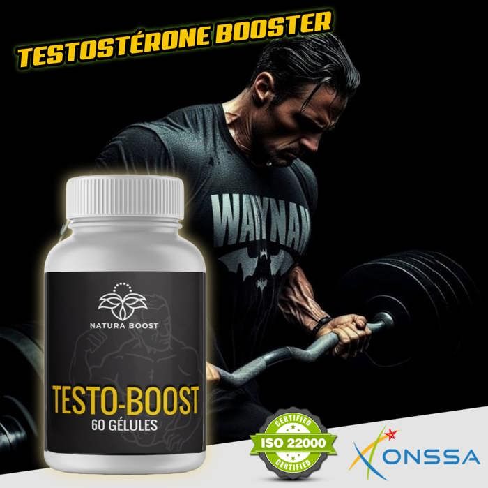 Booster de Testostérone Naturel - Stimulation de la testostérone - Soutien musculaire
