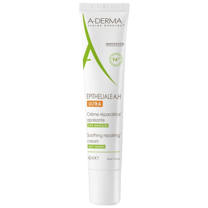 Crème Réparatrice - A-DERMA - Epithéliale AH Ultra - 40ml - Hypoallergénique - Peaux fragilisées