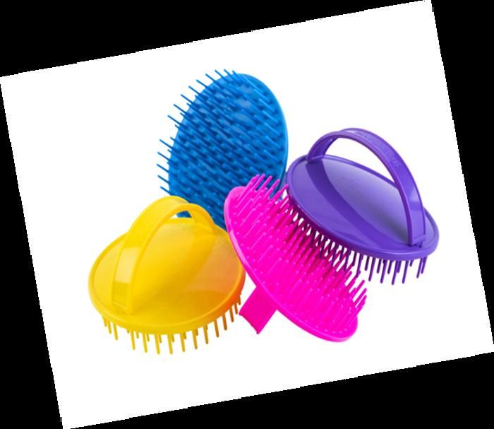 Brosse de massage - DENMAN - BE-BOP D6 - Multicolor - Ergonomique - Démêlage doux