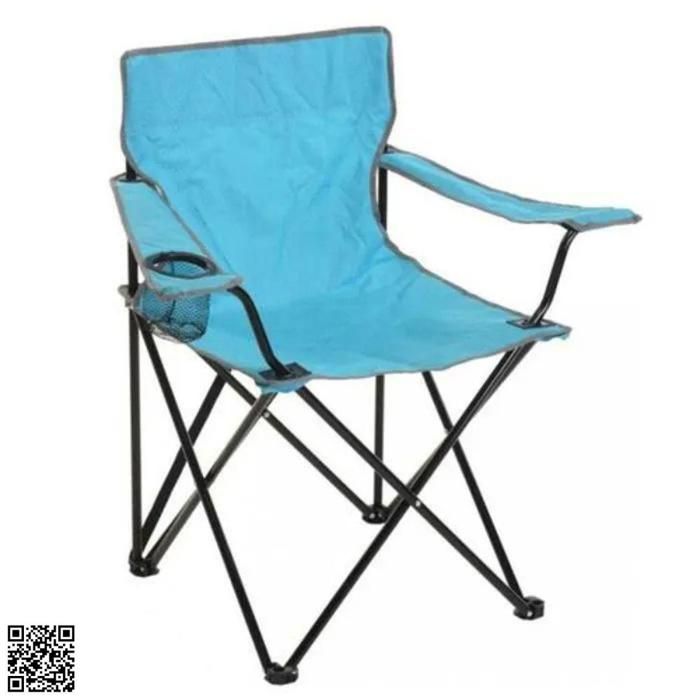 Fauteuil de Plage Pliable - Non spécifié - Bleu - Acier léger - Tissu Oxford - 1 place
