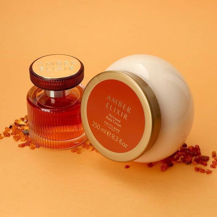 Pack Amber Elixir - Amber Elixir - Eau de Parfum 50 ml - Crème hydratante 250 ml - Femme - Parfum doux