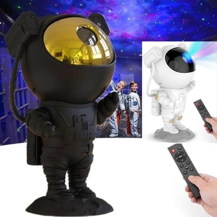 Projecteur astronaute avec télécommande  (Couleur aléatoire)