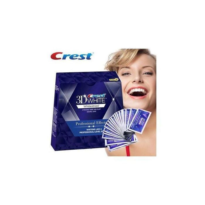 Crest 3D Whitestrips professionnel   Effet 10 sachets = 10 traitements pour 10 jours