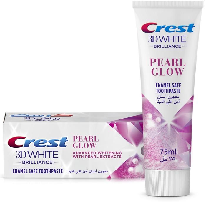 Crest 3D White Dentifrice Blancheur Pearl Glow - 75ml