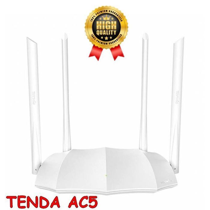 tenda AC5 Routeur Point d'accès wifi double bande intelligente AC-1200