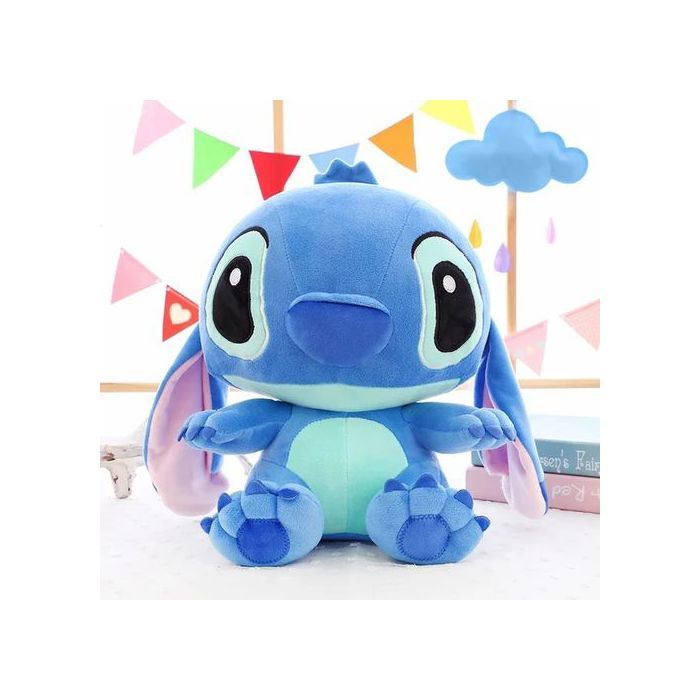 Peluche - Disney - Stitch Lilo - Grande Taille - 21 cm - Bleu