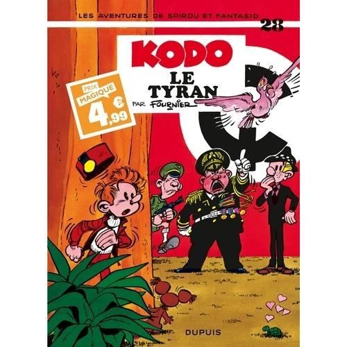 Livre - Les Aventures de Spirou et Fantasio - Tome 28 - Kodo, le Tyran - Edition limitée