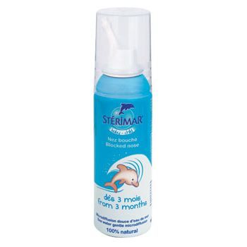 Eau de mer hypertonique pour débouché le nez de…