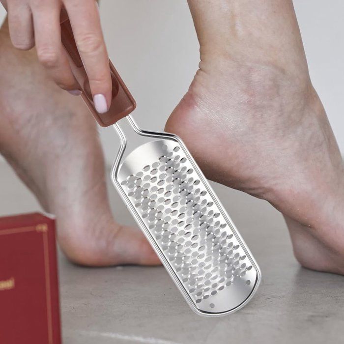 Lime à pied professionnelle en acier inoxydable