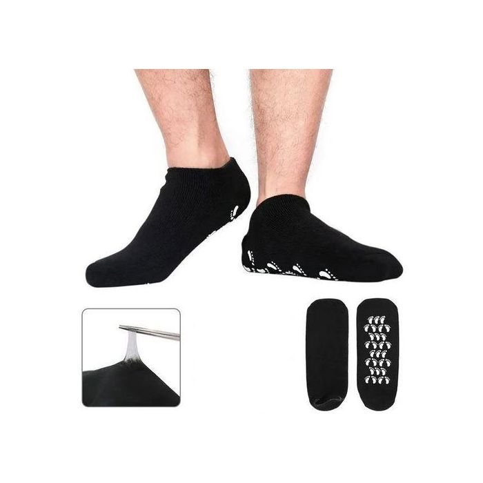 Chaussettes Hydratantes pour Hommes et Femmes en Gel Hydratant Doux pour le Talon Fissuré e Pieds Secs