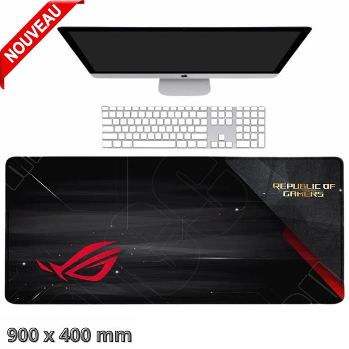 Tapis de Souris XXL pour Clavier – 900 x 400 mm, Élégance et Stabilité A