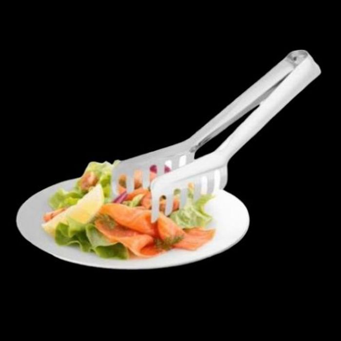 Pince à salade et pate Pince  de cuisine en acier inoxydable très pratique