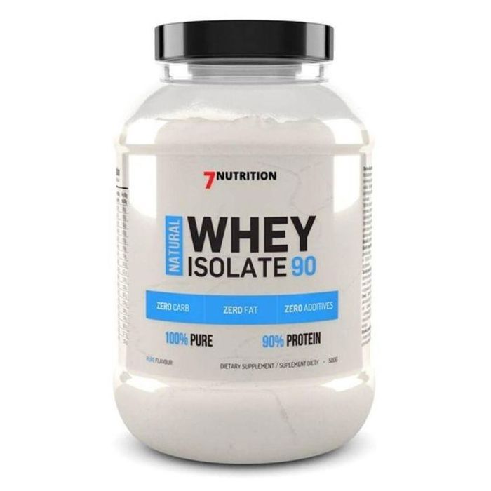 Whey Isolate 90 500 g Naturel - Récupération et Performance Avec Une Isolate de Haute Qualité