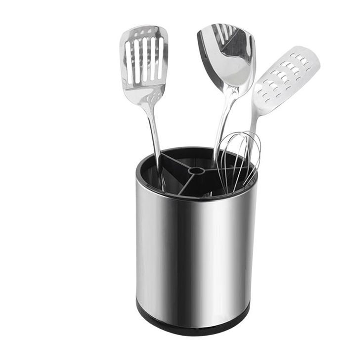 Organisateur Cuisine - GENERIC - Rotatif 360° - Acier Inoxydable - Compact - Antidérapant