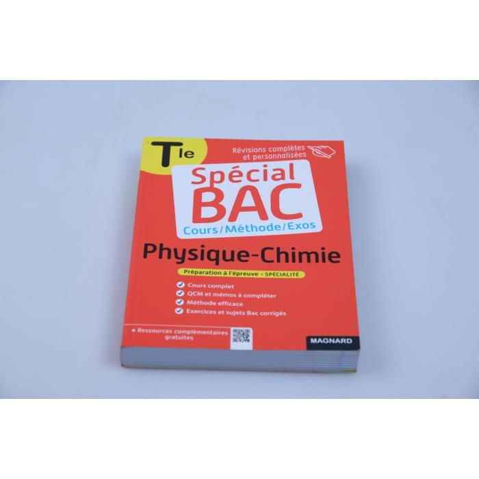 Spécial Bac : Physique-Chimie Tle