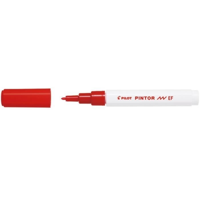 Feutre Peinture Pintor de Pilot - Pointe Extra-fine - Plusieurs coloris disponibles Rouge