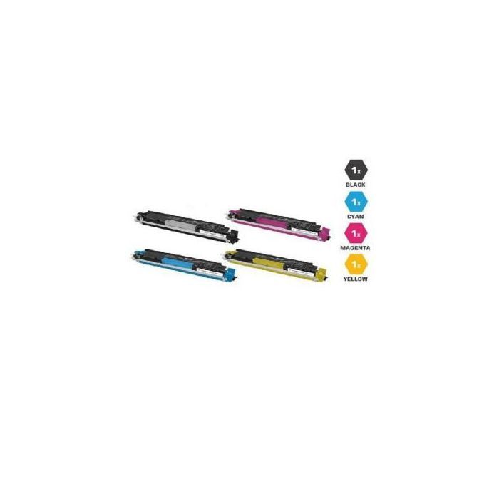 Toner compatible universel HP (126A) CE310A CE311A CE312A CE313