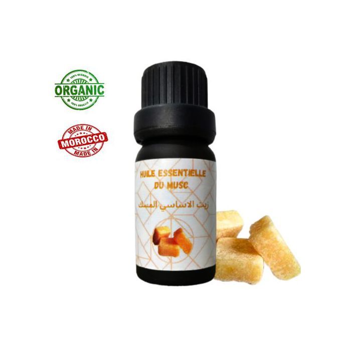 Huile Essentielle - Bio - Musc - 10 ml - Équilibre nerveux - Anti-anxiété - Stimulant