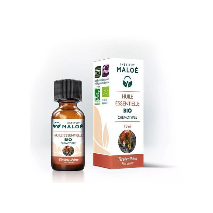 Institut Maloé Huile essentielle de Térébenthine bio 10 ml - Made in France