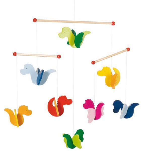 Mobile en bois, Dragons