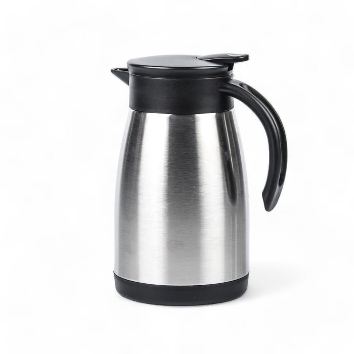 Thermos - S79-07 - 0,75L - Noir/Acier inoxydable - Isolation avancée