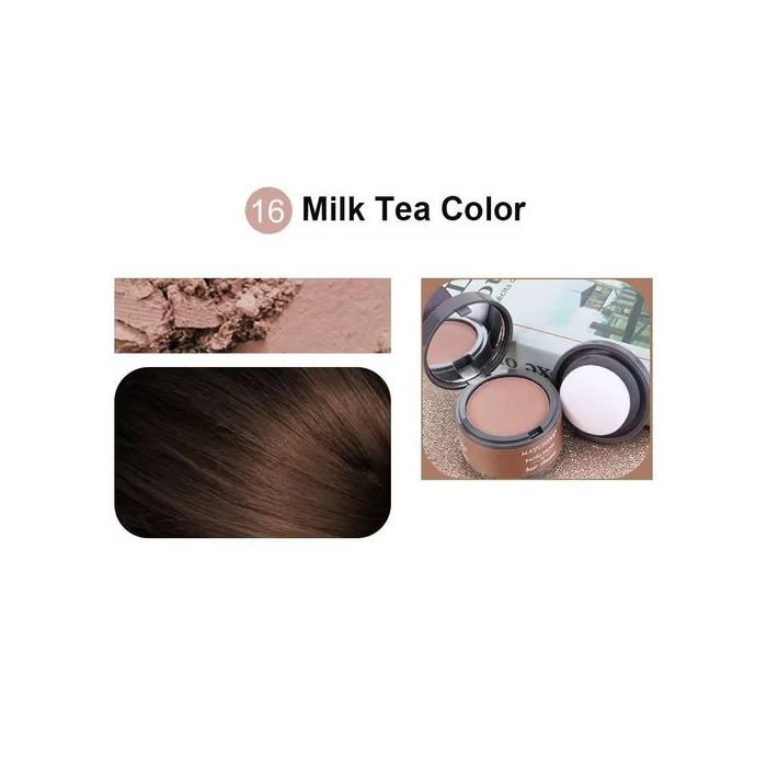Maycheer Poudre D'Ombre Imperméable pour Ligne/Racine de Cheveux Couleur du Thé au Lait 4g