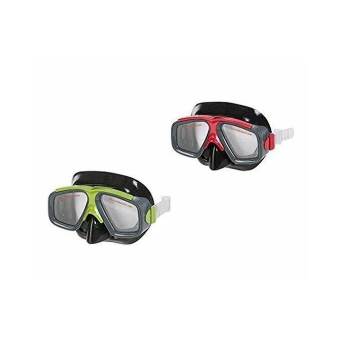 Lunettes de plongée - Surf Rider - Mixte - Caoutchouc souple - Sangle réglable - Pour enfants à partir de 8 ans