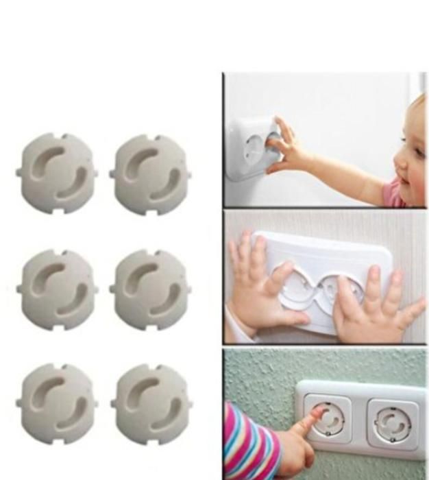 Pack 6 Caches Prises - Securite Enfant