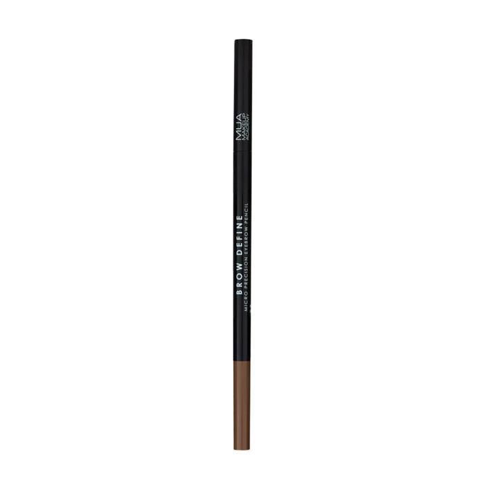 Crayon à sourcils - MUA - Brow Define - Brun moyen - Précision - Brosse intégrée