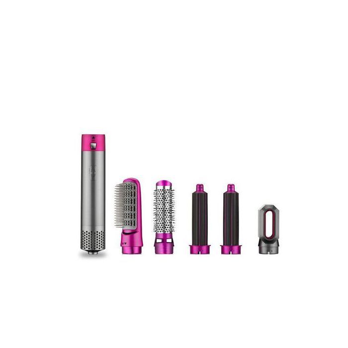 Peigne à air chaud - TD® - 5 en 1 - Sèche-cheveux - Fer à boucler automatique - Mixte