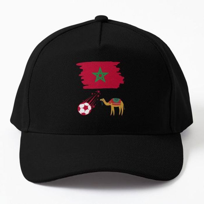 Morocco Map Flag Casquette