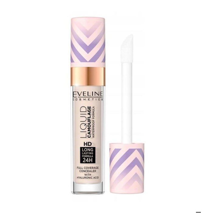 Gloss - EVELINE - Liquid Waterproof - 01 Light Porcelain - 7,5 ml - Application facile