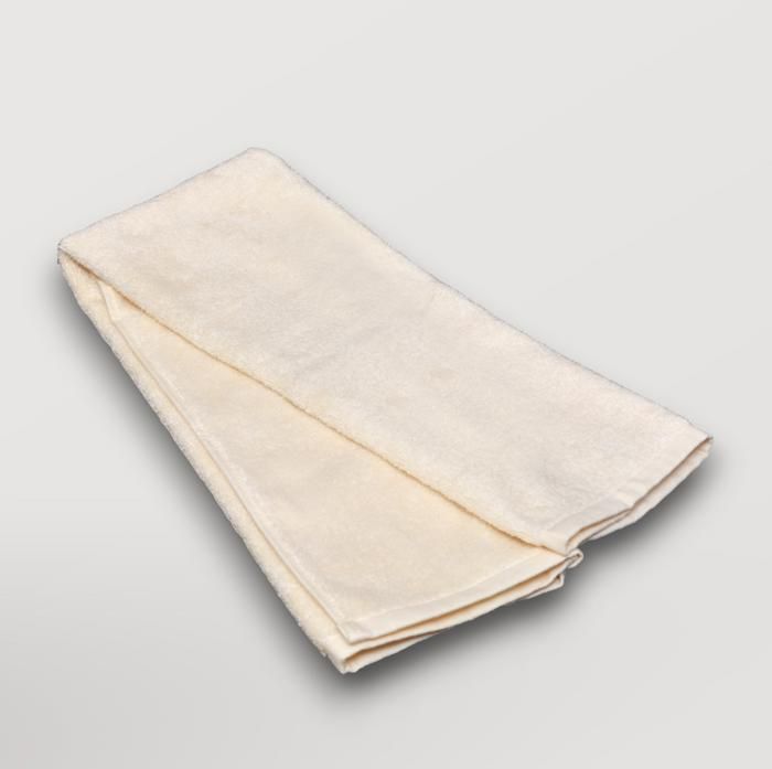 serviette de bain 50x90 cm 500gr/m² ivoire
