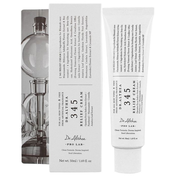 Crème pour le visage - Dr.Althea - 345NA - 50 ml - Sans alcool - Peaux mixtes