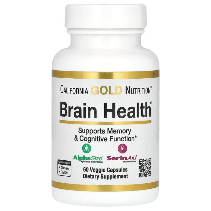 brain health Santé cérébrale, 60 capsules végétariennes