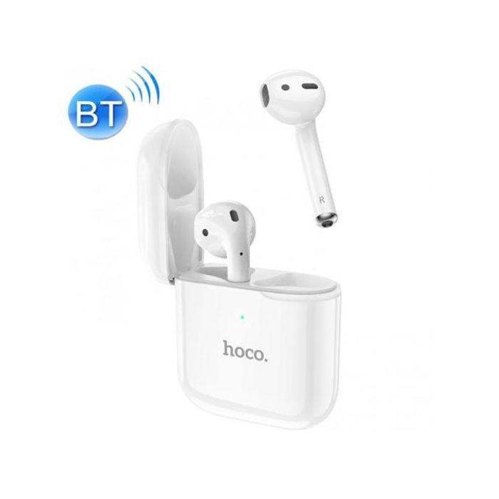 HOCO EW06 Ecouteur Bluetooth Stéréo Vrai Stereo sans fil Bluetooth 5.1 (Blanc)